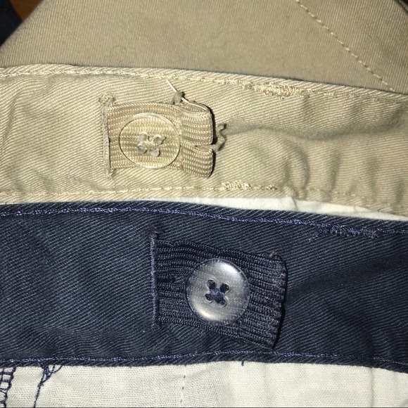 Bundle of 2 Simply Styled shorts, navy and khaki - Picture 7 of 7